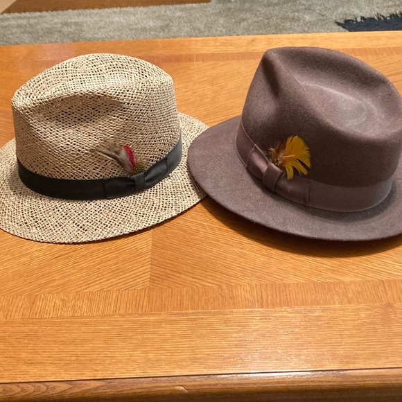 Other - Vintage - 2 Men’s Fedora Hats